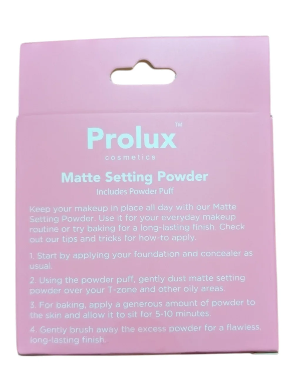 Prolux Matte Setting Powder - Porcelain